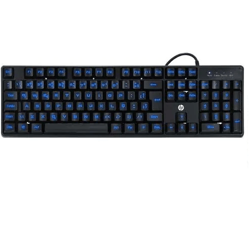 Teclado Gamer HP K300 USB com Iluminação LED