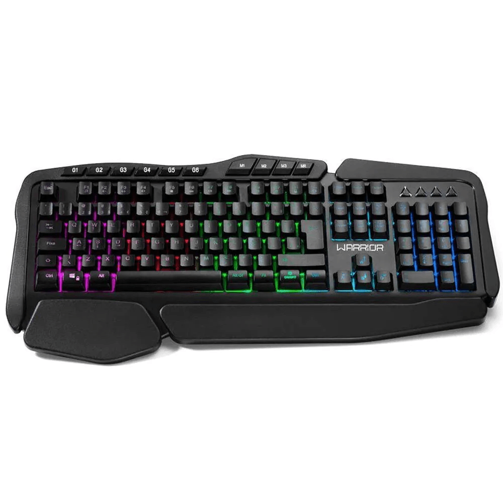 Teclado Gamer Warrior Clancy RGB TC241