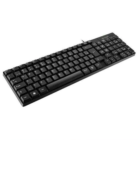 Teclado Slim USB Multilaser TC193BU com Fio e Layout ABNT2