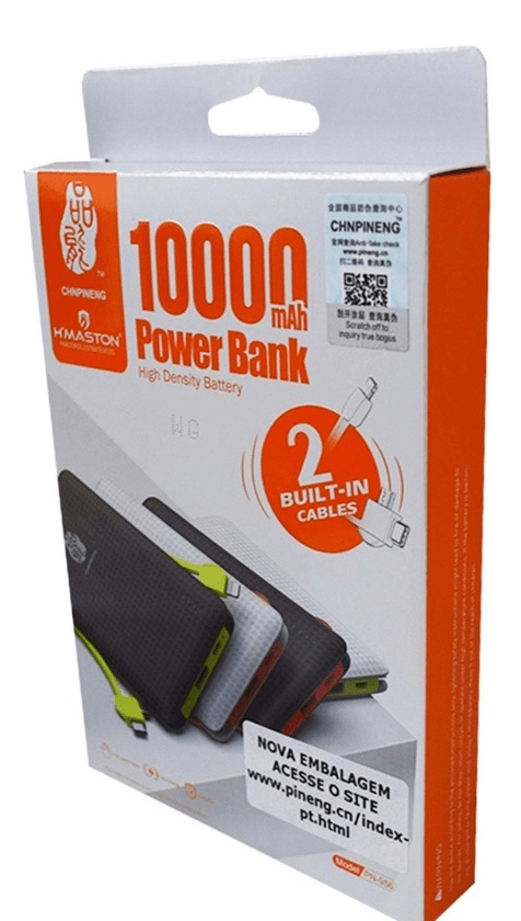 Power Bank  10000mah Pn-956 Type C V8 