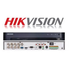 Gravador Dvr Stand alone hikvision DS-7208HUHI-K2 8 CANAIS 5 EM 1 TVI - CVI - HDI - CVBS - IP  H.265 