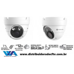 Câmera de segurança e cftv varifocal IP de 2MP Dome de Metal MTID302MV