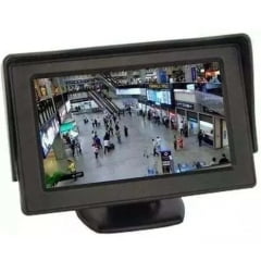 Mini Monitor 7 polegadas Tela Automotiva Lcd Dvd Cam Ré 