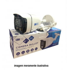  Camera 1080p Colorida A Noite Interna Externa Luatek Full Hd LCC-2220
