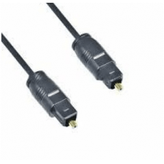 Cabo Óptico de Áudio 2 Metros Tomate MTV730 4.0 Digital Alta Qualidade