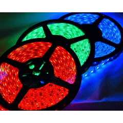 Fita led 3m Rgb 3528 180 Led Smd Flexível Luz 5 Volts - Cópia (1)