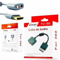 CABO ADAPTADOR DE A¿UDIO ÓTICO DIGITAL OU RCA - XBOX 360 - XD537