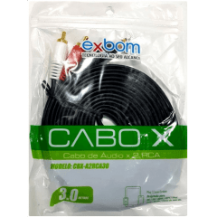 CABO P2 - RCA DE ÁUDIO 3M