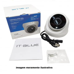 Camera Dome 4 Em 1 Infravermelho 1080 Fullhd It Blue Sc-9206 It Blue