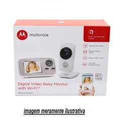 Babá Eletrônica Motorola Mbp667 Connect 2.8 Visão 