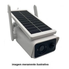 Camera Bullet Segurança Full Hd Wifi Solar Casa Ip66 Icsee