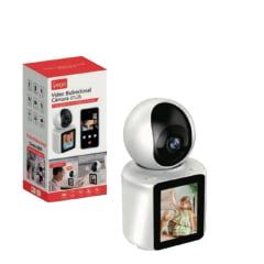 Câmera IP Wi-Fi Bidirecional KP-CA204 Full HD com Áudio, Visão Noturna e Acesso Remoto