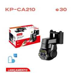 Câmera IP WiFi 360º Full HD KP-CA210 Dupla Lente Visão Noturna
