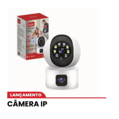 Câmera IP WiFi KP-CA200 Monitoramento Remoto HD
