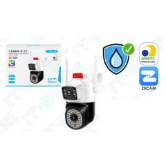 Câmera IP WiFi SC-B34 Full HD 1080P Auto Tracking Luz Dupla