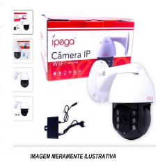 Câmera ip Wifi Sem Fio com Ptz Speed Dome a Prova de Água Externa KP-CA156 Ípega com Zoom