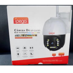 Câmera IP WiFi Speed Dome Externa KP-CA123 Giratória Zoom Prova d’Água