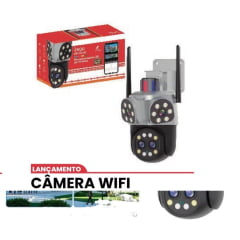 Câmera WiFi 4 Lentes 1080P Ipega KP-CA243 Visão Noturna