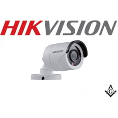 Câmera Bullet 3.0 Hikvision DS-2CE16D0T-IRE 2MP IR20 IP66 - Lente 2.8mm