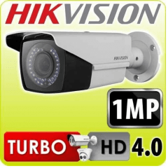 Câmera Hikvision DS-2CE16C0T-VFIR3F Bullet 1 megapixel 720p resolution 40 m IR distance