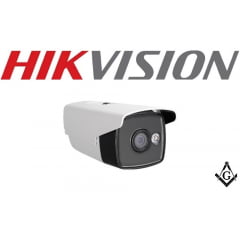 Câmera Hikvision DS-2CE16D0T-WL5 Bullet  Full HD, 1080P, Iluminação por Luz Branca 50Mts, 0,01 Lux/F 1.2, 12V, 2 Megapixel 