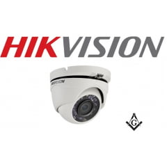Câmera Hikvision DS-2CE56d0t-vFIR3 bullet 4 em 1 - 1 megapixel - 720p resolution - 40 m IR distance - ICR