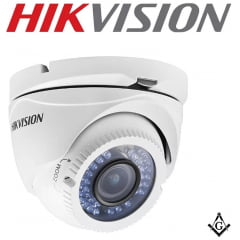 Camera Hikvision dome DS-2CE56D0T-VFIR3E Varifocal (2.8-12mm) Hd Tvi Ir Ate 40m -2 Mega 