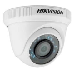 Câmera hikvision ds-2ce56c0t-irpf de segurança infra vermelho dome lenten 3.6mm 4 em 1 tvi/ahd/cvi/cvbs