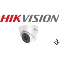 Câmera Hikvision DS-2CE56H0T-ITPF 5 MP Dome Camera, OSD menu, 2D DNR, DWDR, lente 2,8mm 