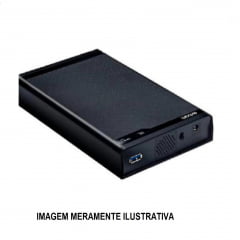 CASE PARA HD EXTERNO 3,5 SATA 3 USB 3.0 6 GBPS COM FONTE