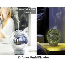 DL-523 Umidificador de Ar Difusor de Aromas 100ml com Controle Remoto para Óleos Essenciais