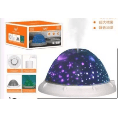 Umidificador Aromático Ultrassônico com LED de Mudança de Cor AL-1699 Difusor Silencioso