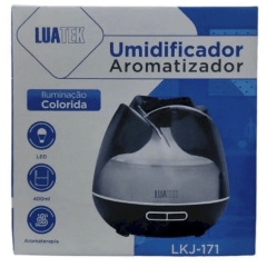 Umidificador Aromatizador 400ml LKJ-171 Difusor de Aromas Ultrassônico LED