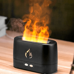 Umidificador de Ar Difusor de Aromas Efeito Fogueira KNUP KP-UM60 LED Decorativo