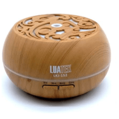 Umidificador de Ar Ultrassônico Gatinho Portátil LED RGB LKJ-152 Decorativo