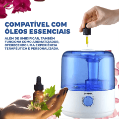 Umidificador Purificador de Ambiente 3L Ultrassônico BM-U02