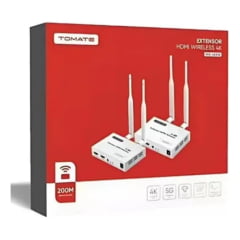 Transmissor HDMI Sem Fio 4K 200 Metros Tomate MHD-4200W