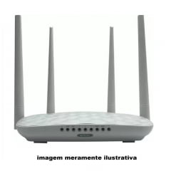 ROTEADOR REPETIDOR WIRELESS WIFI 300MBPS 2.4GHZ 4 ANTENAS 5DBI KNUP KP-R05