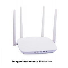 ROTEADOR REPETIDOR WIRELESS WIFI 300MBPS 2.4GHZ 4 ANTENAS 5DBI KNUP KP-R05