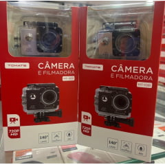 Câmera Filmadora Esportiva Full HD 720p Tomate MT-1081 Ação