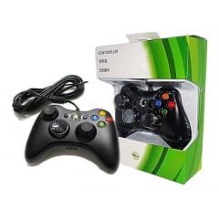 Controle Com Fio Xbox 360