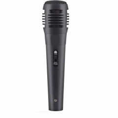Microfone Dinâmico com Fio Unimex MC-105