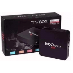 Smart TV Box MX9 4K Ultra HD Wi-Fi Android HDMI USB 
