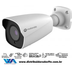Câmera Ip de segurança e cftv bullet varifocal Motorola 5MP MTIBM055711 