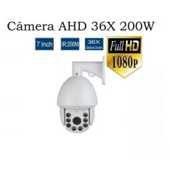 Câmera Speed Dome Profissional 36x Infra Vermelho 1.3mp