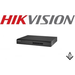 Dvr Stand alone Hikvision DS-7208HGHI-F1/N Turbo HD 8 Canais 1080N/720p, H.264, 5 em 1, 2 Canais Ip