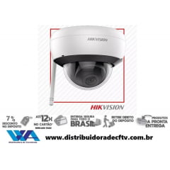 Câmera de segurança cftv Dome D1 Wi-fi Ds-2cd2123g0d-iw2 Hikvision Com Fonte