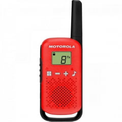Rádio Comunicador Talkabout 25km T110BR Vermelho MOTOROLA - PAR / 2
