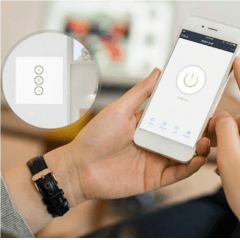 Interruptor WiFi Touch SmartHome Dimmer - 1 Lâmpada