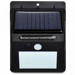 Luminária Solar de Parede com Sensor de Movimento 30 LEDs